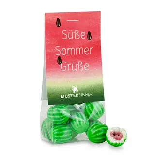 Naschbeutel Wassermelonen Kaugummis