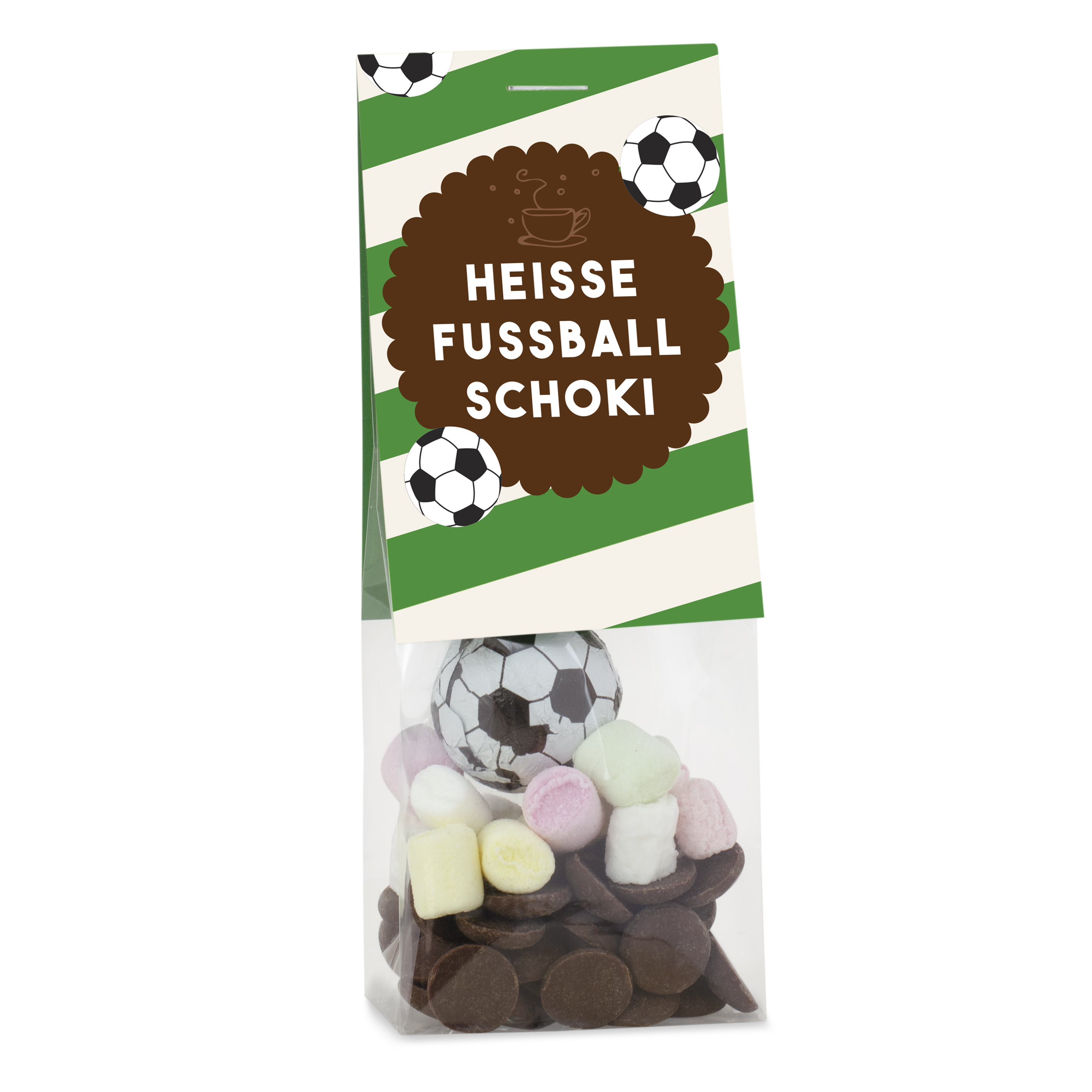 Naschbeutel Heisse Fussball Schoki