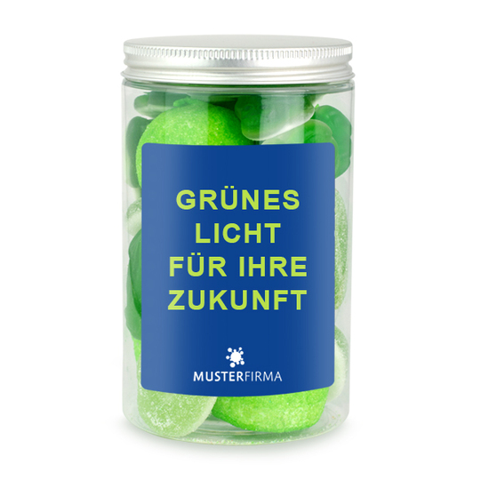 Naschdose M Grünes Licht für Ihre Zukunft