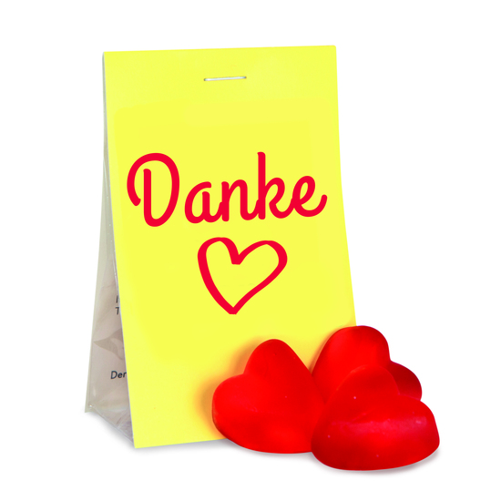 Naschtasche Süße Herzen