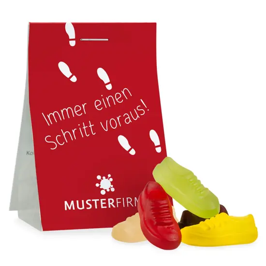 Naschtaschen Schritt voraus- vegane Schuhe