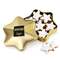 Goldene Stern-Dose mit Zimtsternen & Logo – Premium Weihnachtsgeschenk
