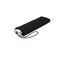 Knirps AS.050 slim small manual silver handle - black