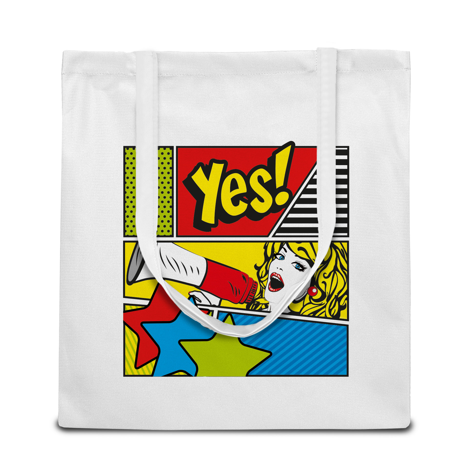 DIJON - Tragetasche mit langen Henkeln aus Polyester