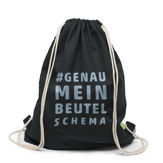 MONTREAL – BIO-Baumwollrucksack mit Kordelzug