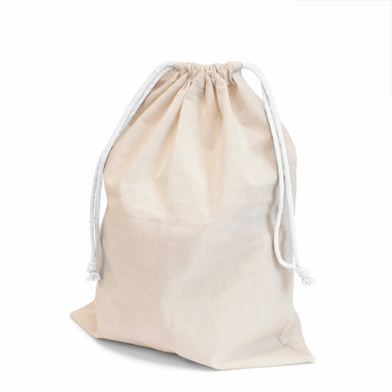 DELHI - Baumwollbeutel mit Zuziehkordel
