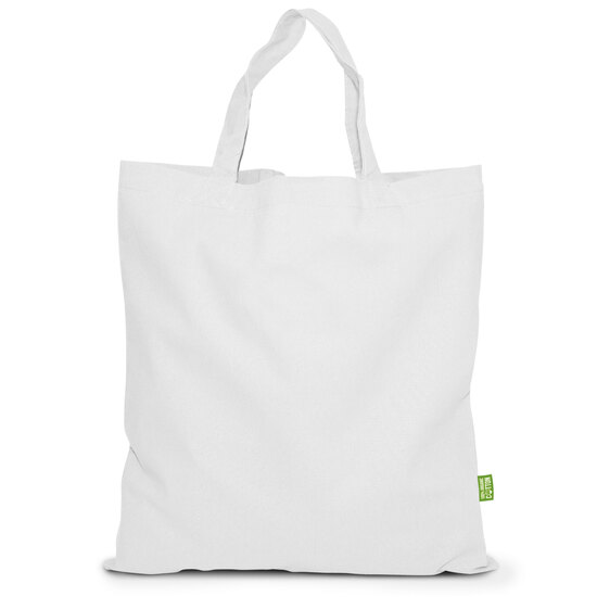 DARWIN - BIO-Baumwolltasche mit kurzen Henkeln
