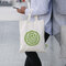 DARWIN – BIO-Baumwolltasche mit kurzen Henkeln