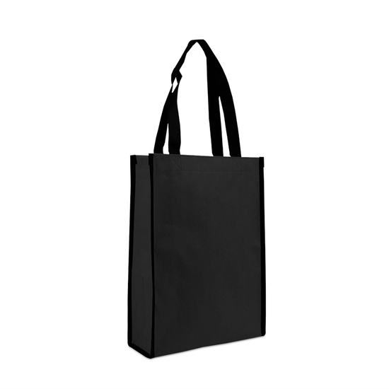 öko Krafttasche non-woven  DNW064 25 x 10 x 35 cm  schwarz kraft - non-woven schwarz