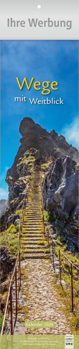 Wege mit Weitblick - Streifenkalender