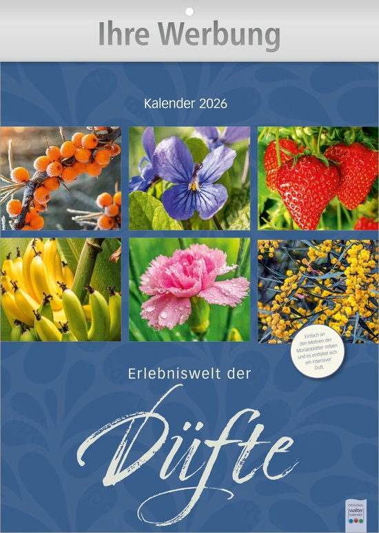 Erlebnis-Welt der Düfte - Wandkalender