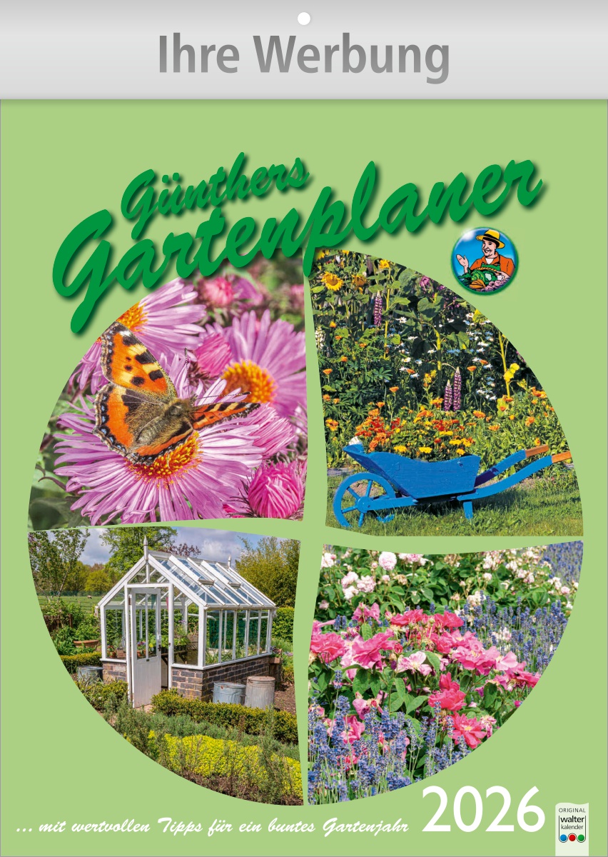 Günthers Gartenplaner - Wandkalender