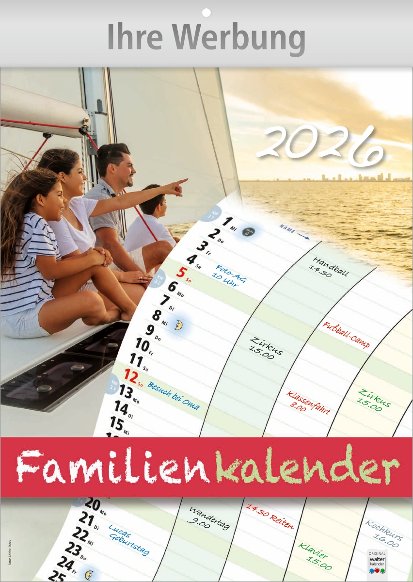 Familienkalender - Wandkalender