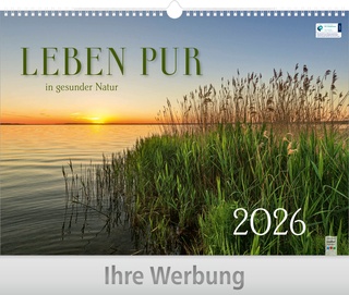 Leben pur - Große Wandkalender mit Wire-O-Bindung