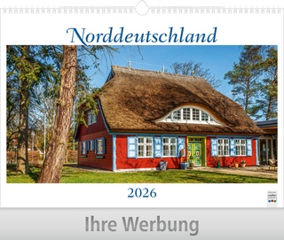 Norddeutschland - Große Wandkalender mit Wire-O-Bindung