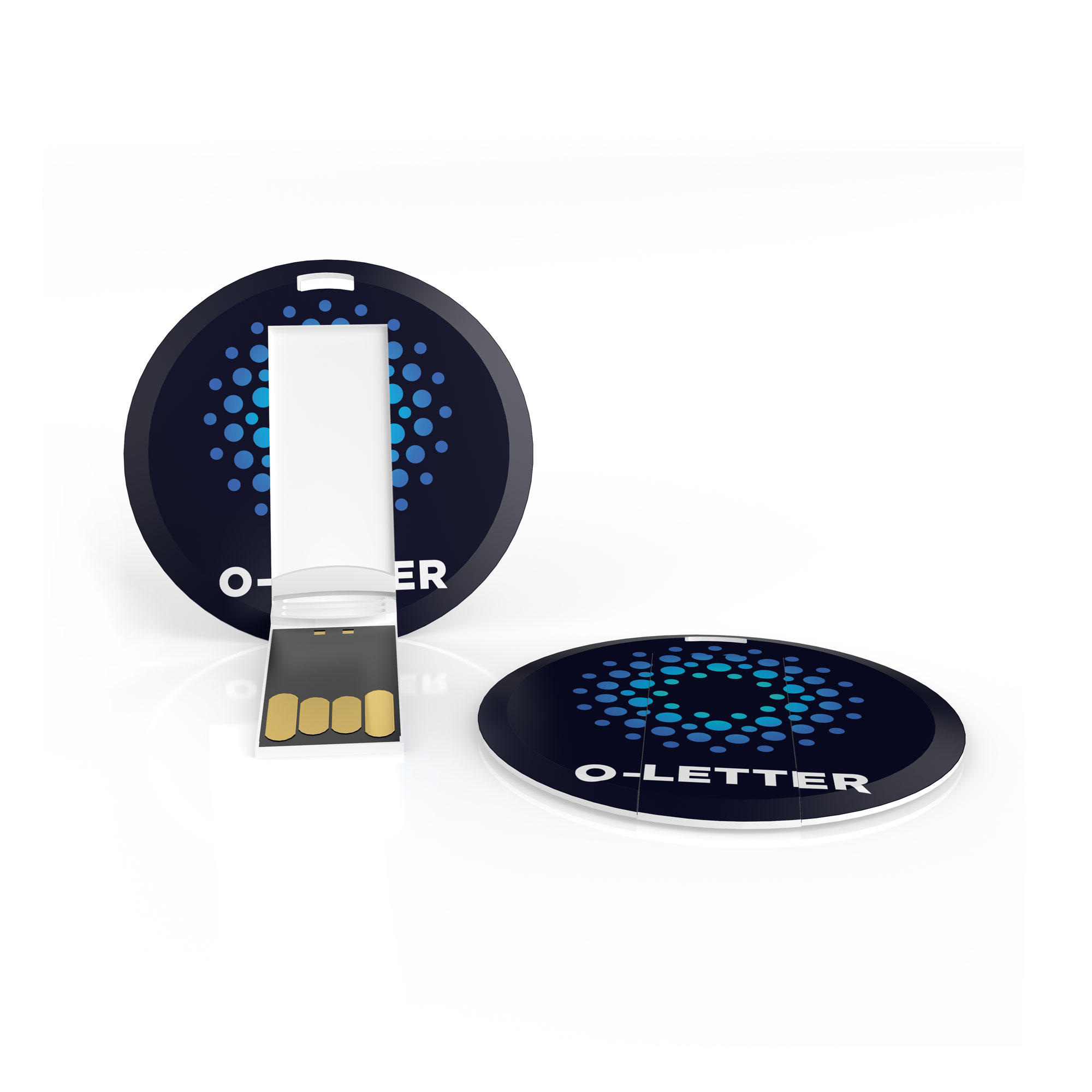 USB Karte rund