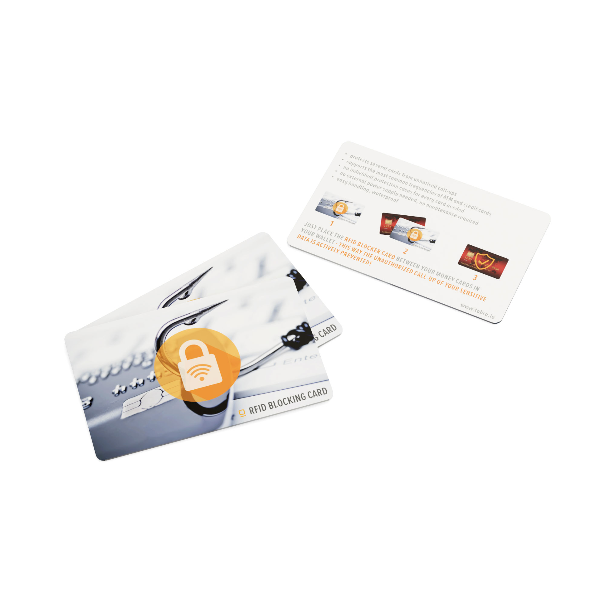 RFID Blocker Karte - Premium Schutz (Lager)