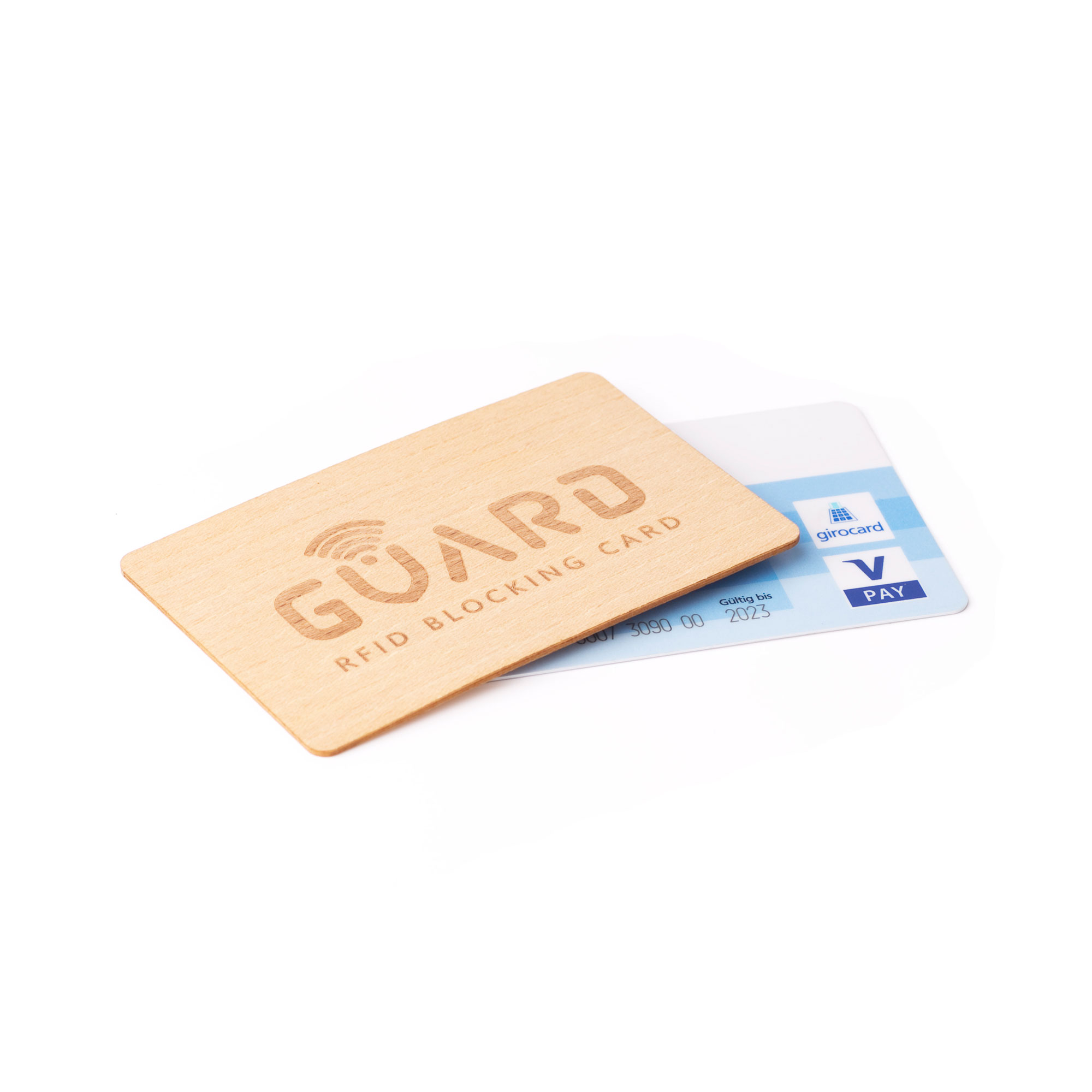 RFID Blocker Karte (Holz)