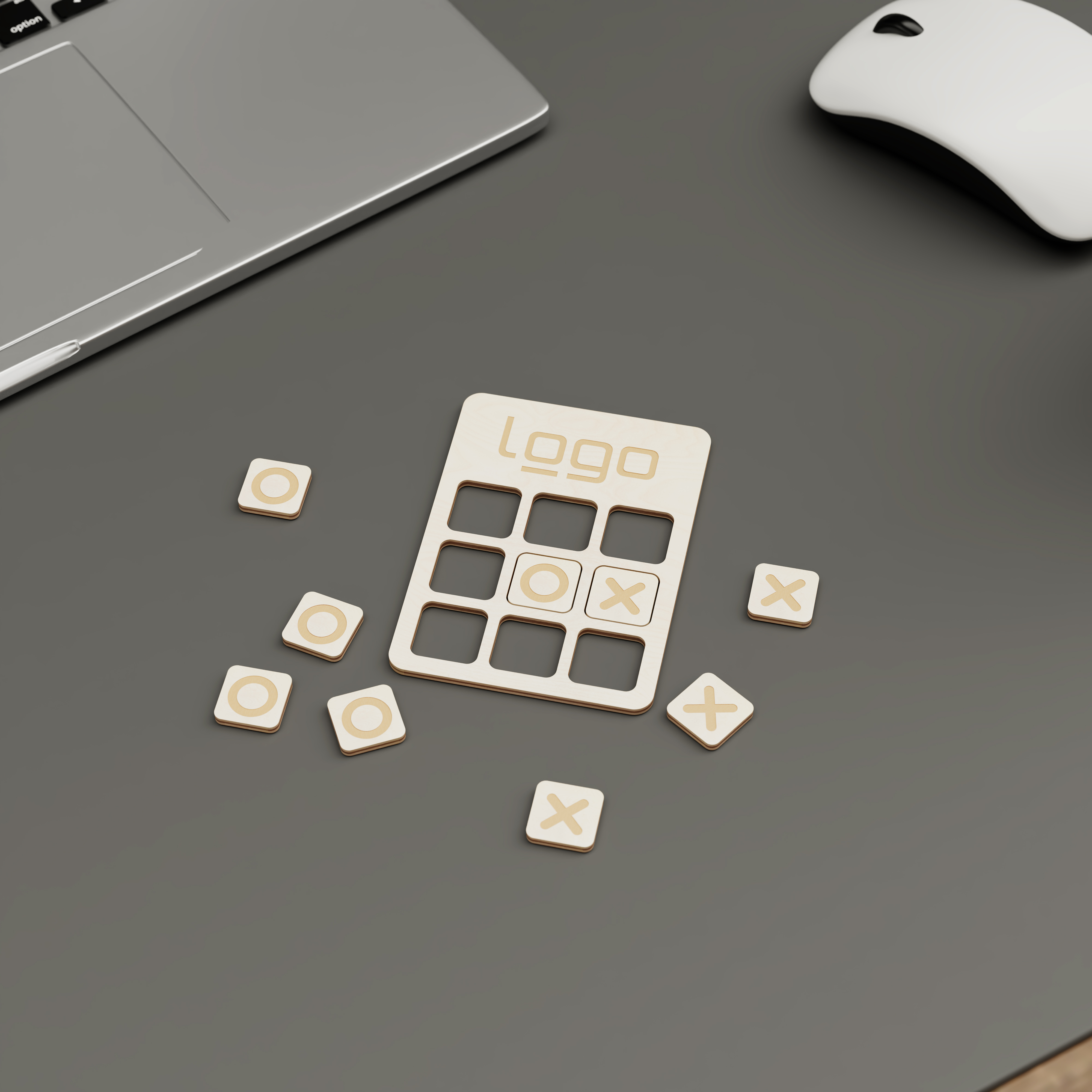 Tic-Tac-Toe  "Drei Gewinnt" (FSC® zertifiziert)