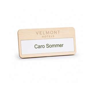 Namensschild Timbertag (FSC® zertifiziert)