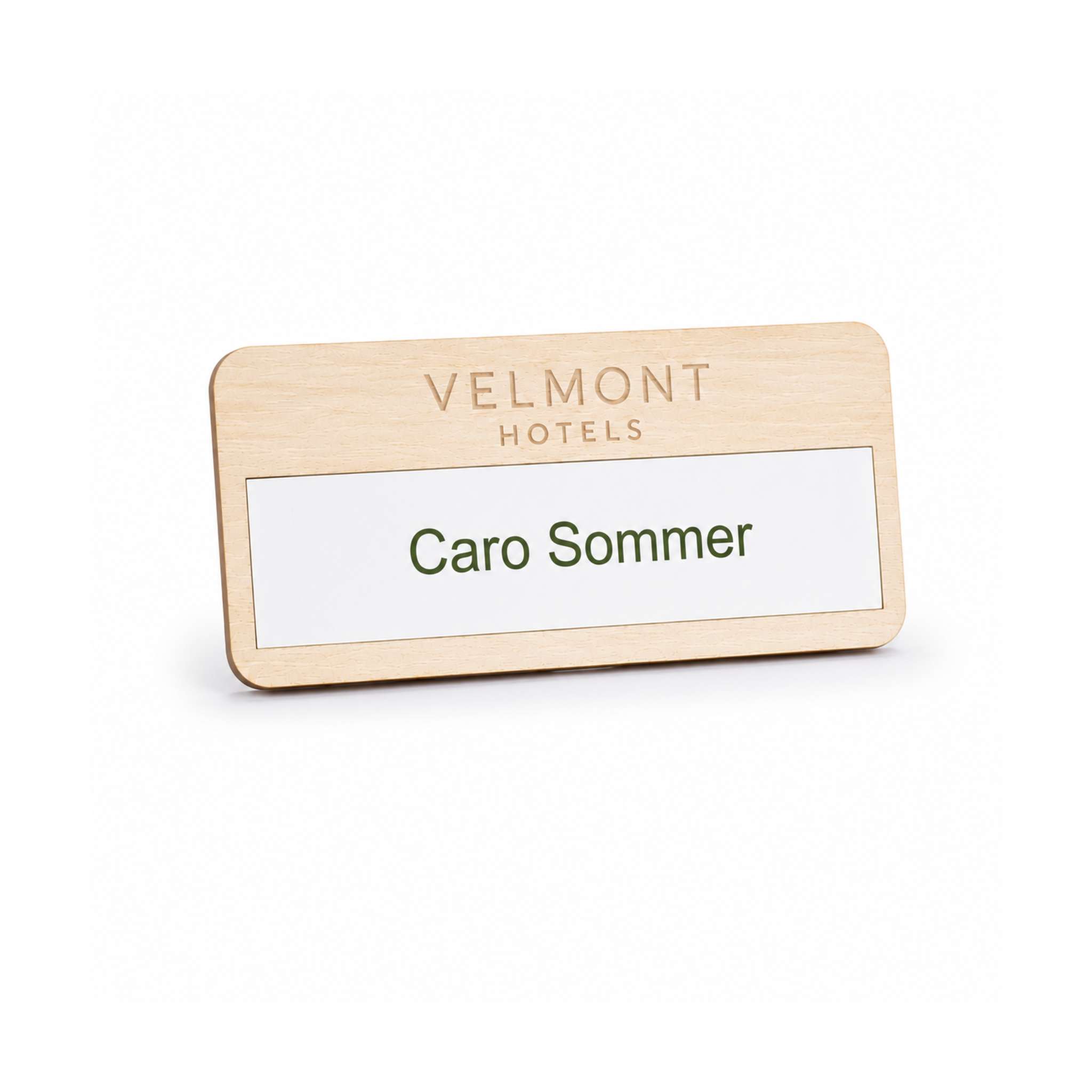 Namensschild Timbertag (FSC® zertifiziert)