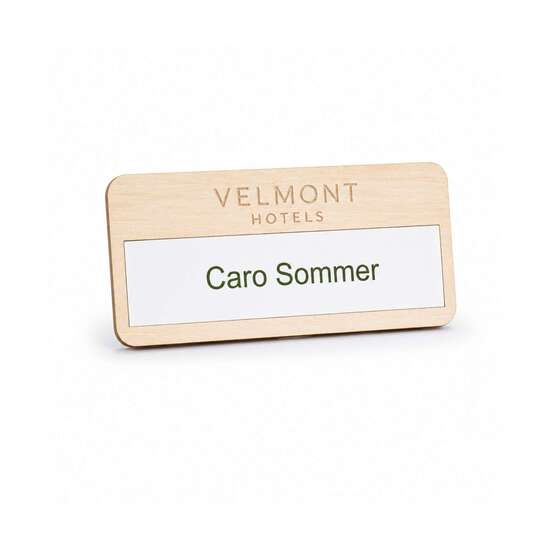 Namensschild Timbertag (FSC® zertifiziert)