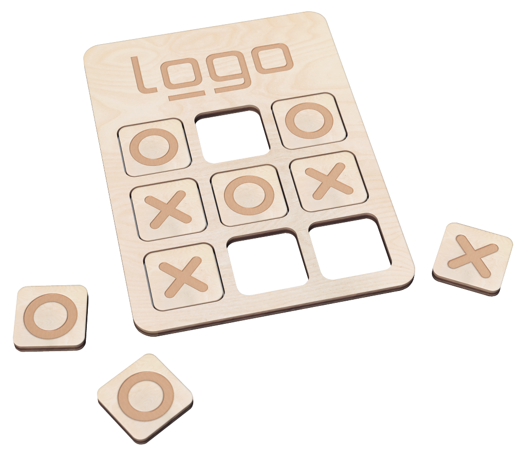 Tic-Tac-Toe – "Drei Gewinnt" (FSC® zertifiziert)