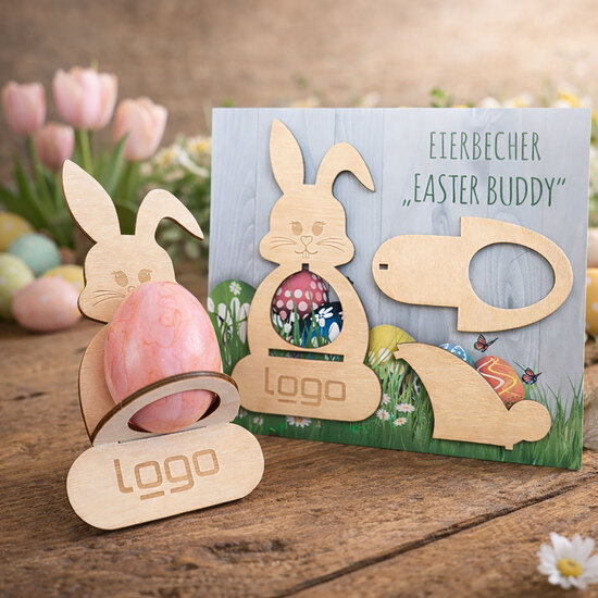 Eierbecher "Easter Buddy" Budget (FSC® zertifiziert)