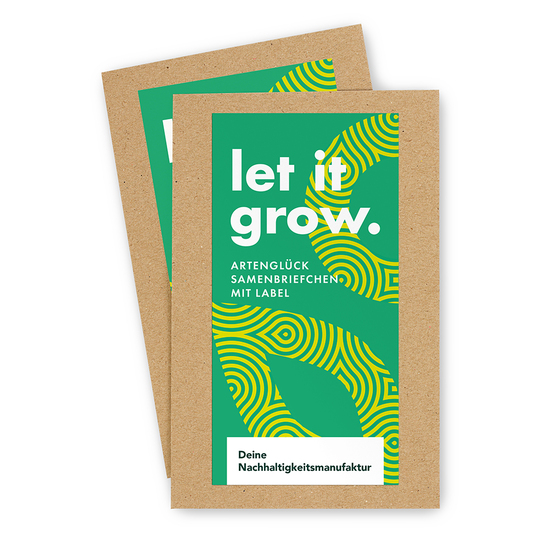 Samenbriefchen mit Label Vilo