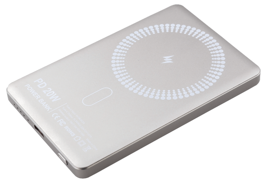 Powerbank Magnetic Alu