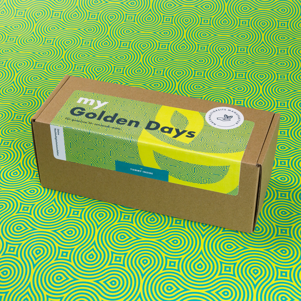 Servierset „my Golden Days“ - 2 x midi