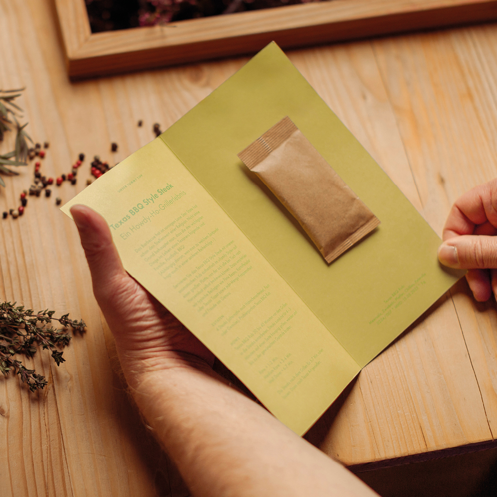 Spice Card DIN A6 Texas BBQ Rub