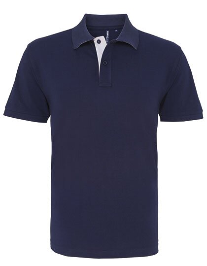 AQ012 Asquith & Fox Men´s Classic Fit Contrast Polo