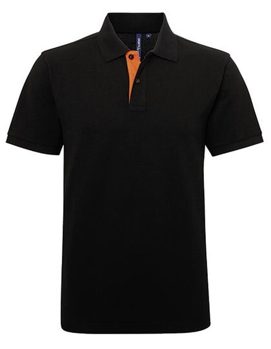 AQ012 Asquith & Fox Men´s Classic Fit Contrast Polo