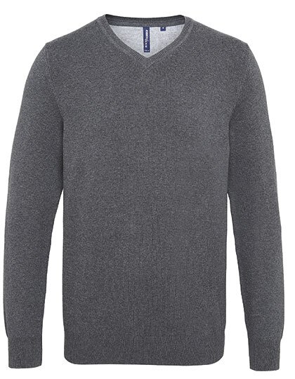 AQ042 Asquith & Fox Men´s Cotton Blend V Neck Sweater