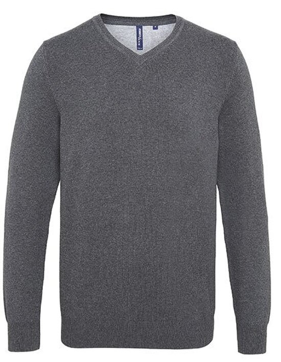 AQ042 Asquith & Fox Men´s Cotton Blend V Neck Sweater