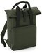 Twin Handle Roll-Top Backpack