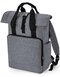 BG118L Recycled Twin Handle Roll-Top Laptop Backpack