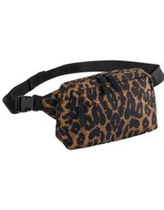 BagBase Leopard Print Cross Body Bag