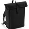 BG335 Matte PU Roll-Top Backpack