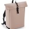BG335 Matte PU Roll-Top Backpack