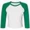 BL1200 Bella Women´s Micro Rib 3/4 Raglan Baby Tee
