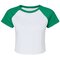 BL1201 Bella Women´s Micro Rib Raglan Baby Tee
