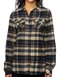 Women`s Woven Plaid Flannel Shirt
