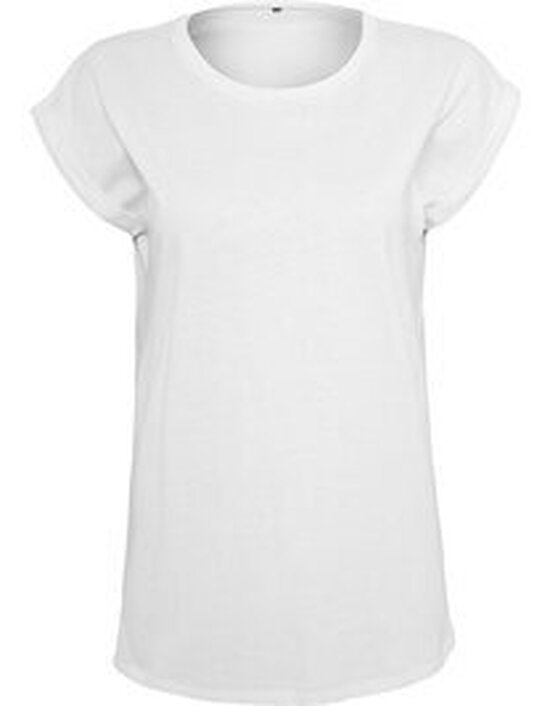 Ladies` Extended Shoulder Tee