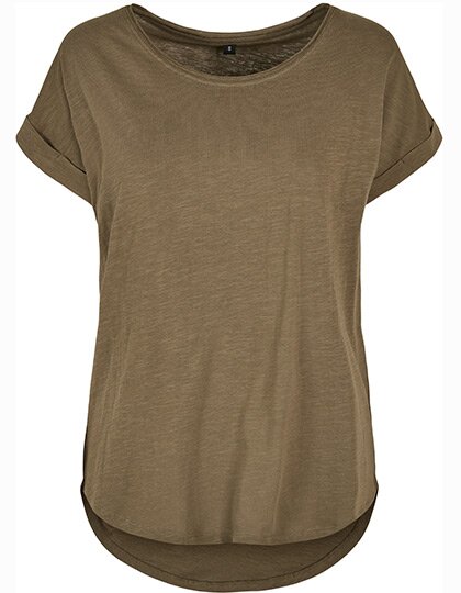 Ladies` Long Slub Tee