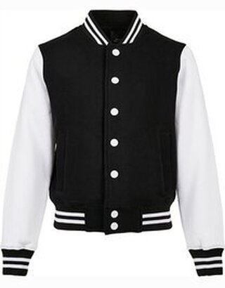 BY187 Kids´ Organic Sweat College Jacket