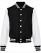 BY187 Kids´ Organic Sweat College Jacket