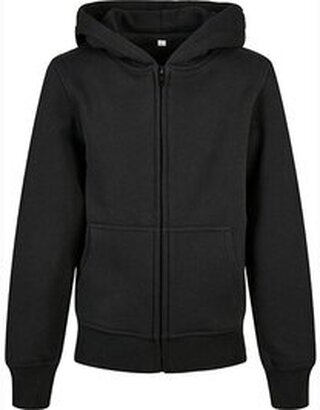 BY188 Kids´ Organic Basic Zip Hoody