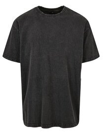 Build Your Brand Acid Washed Heavy Oversize Tee